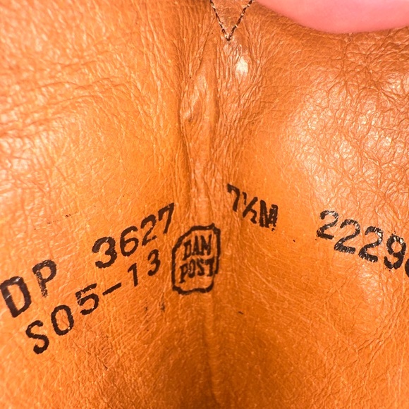 Dan Post Western/Cowboy Boots - Picture 6 of 8